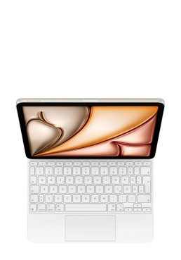 Apple Magic Keyboard German, White, fr iPadAir 11 Zoll (M3), MDFV4D/A
