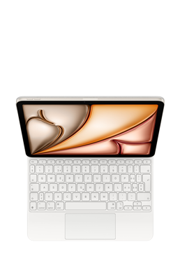 Apple Magic Keyboard White, fr iPadAir 13 Zoll (M3), Qwertz