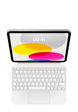 Apple Magic Keyboard White, iPad 10,9" (10. Gen), Deutsch, MQDP3D/A