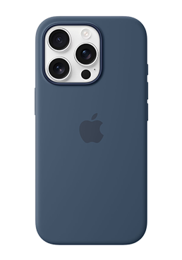 Apple Silicone Case mit MagSafe Denim, fr iPhone 16 Pro, MYYK3ZM/A