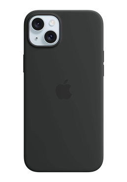 Apple Silicone Case with MagSafe Black, for Apple iPhone 15 Plus, MT103ZM/A