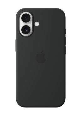 Apple Silicone Case with MagSafe Black, fr iPhone 16, MYY13ZM/A