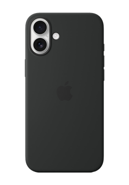 Apple Silicone Case with MagSafe Black, fr iPhone 16 Plus, MYY93ZM/A