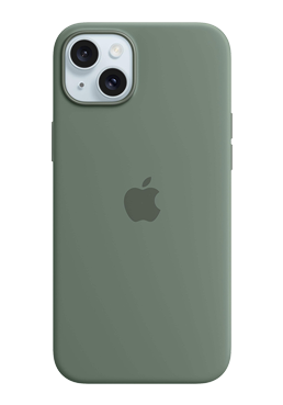 Apple Silicone Case with MagSafe Cypress, for iPhone 15 Plus, MT183ZM/A