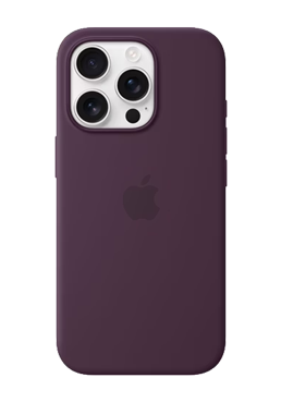Apple Silicone Case with MagSafe Plum, fr iPhone 16 Pro, MYYM3ZM/A