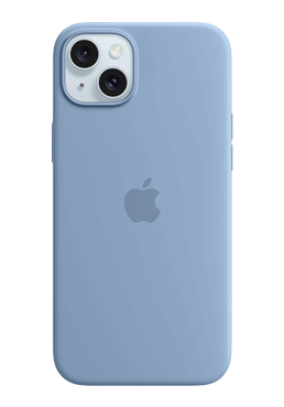 Apple Silicone Case with MagSafe Winter Blue, for iPhone 15 Plus, MT193ZM/A