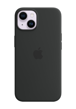 Apple Silikon Case with MagSafe Midnight Black, fr iPhone 14 Plus, MPT33ZM/A