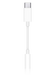 Apple USB-C auf 3.5 mm Kopfhreranschluss Adapter White, MU7E2ZM/A