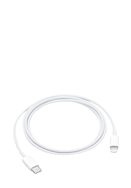 Apple USB-C Braided Charging Cable 1m, USB-C with USB-C, 3.2 Gen 1 White