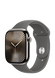 Apple Watch Series 10 GPS + Cellular Natural Titanium, Stone Grey Sport Band, M/L, MWYA3QF/A, 46mm