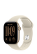 Apple Watch Series 12 GPS + Cellular Light Gold Aluminium, Sand Sport Band, S/M, 46mm