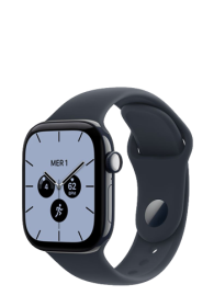 Apple Watch Series 12 GPS + Cellular Night Blue Ceramic, Navy Blue Sport Band, M/L, 42mm