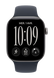 Apple Watch Series 12 GPS + Cellular Space Grey Aluminium, Navy Blue Sport Band, S/M, 42mm