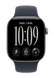 Apple Watch Series 12 GPS Space Grey Aluminium, Navy Blue Sport Band, M/L, 46mm