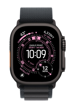 Apple Watch Ultra 3 GPS + Cellular Black Titanium, Black Alpine Loop Small, MF0Q4QF/A, 49 mm