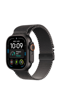 Apple Watch Ultra 4 GPS + Cellular Black Titanium, Black Titanium Milanese Loop, L, 49mm