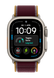 Apple Watch Ultra 4 GPS + Cellular Black Titanium, Burgundy Trail Loop, M/L, 49mm