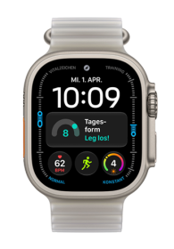 Apple Watch Ultra 4 GPS + Cellular Natural Titanium, Translucent Grey Ocean Band, 49mm