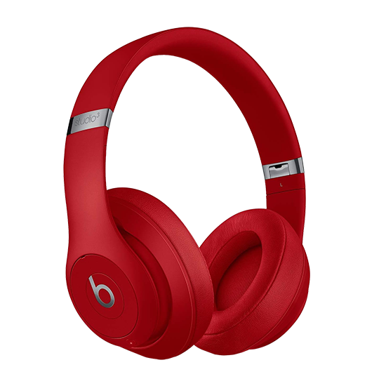 Beats Studio 3 Wireless Bluetooth Headphones (Over Ear) Red Core