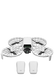 DJI Flip Combo mit zwei Akkus, Drohne mit 4K-UHD Grey