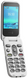 Doro 2820 Flip Phone Blue/White with Charging Cradle