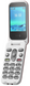 Doro 2820 Flip Phone Red/White with Charging Cradle