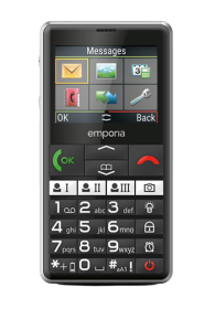 Emporia PURE.LTE 4G 128GB, 64GB RAM, Schwarz