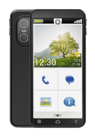 Emporia SMART7.mini 4G 128GB, 6GB RAM, Schwarz