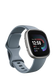 FitBit Versa 4 Fitnesstracker with Armband Waterfall Blue / Platinum Aluminum, FB523SRAG