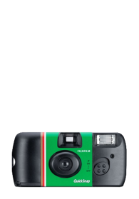 Fujifilm QuickSnap Flash 400 Einwegkamera black