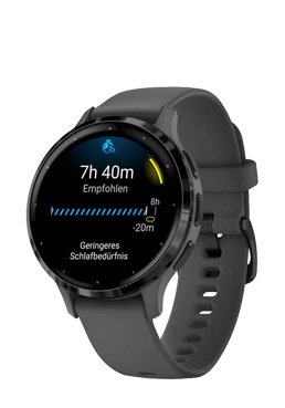 Garmin VENU 3S GPS-Fitness-Smartwatch Black - Slate Grey, SmartWatch, 010-02785-00