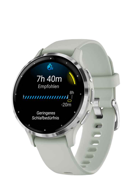 Garmin VENU 3S GPS-Fitness-Smartwatch Silver-Sage Grey, SmartWatch, 010-02785-01