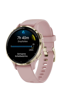Garmin VENU 3S GPS-Fitness-Smartwatch Soft Gold - Dust Rose, SmartWatch, 010-02785-03