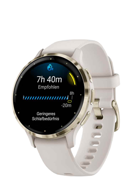 Garmin VENU 3S GPS-Fitness-Smartwatch Soft Gold - Ivory, SmartWatch, 010-02785-04