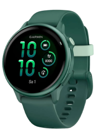 Garmin Vivoactive 6 Smartwatch Jasper Green, 42mm, 010-02985-02