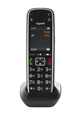 Gigaset Schnurlostelefon Black, E720HX, S30852-H2963-B101