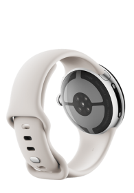 Google Pixel Watch 4 WiFi 45mm Polished Silver / Porcelain, GA09308-EU