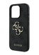 GUESS Hard Cover 4G Big Metal Logo Grey, fr Apple iPhone 16 Pro Max, GUHCP16X4GMGGR