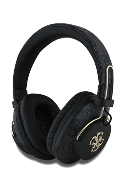 GUESS Wireless Bluetooth Headset 4G Metal Logo Black, GUBHS72P4FC4MK, Universal
