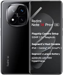 Xiaomi Redmi Note 14 Pro+ 5G Dual Sim 8GB RAM 256GB - Midnight Black