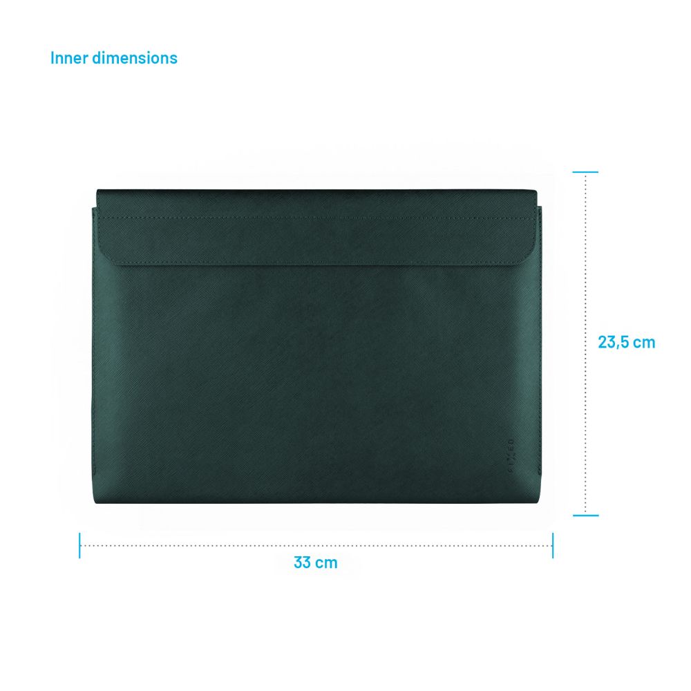 FIXED York for Laptops up to 13", dark green