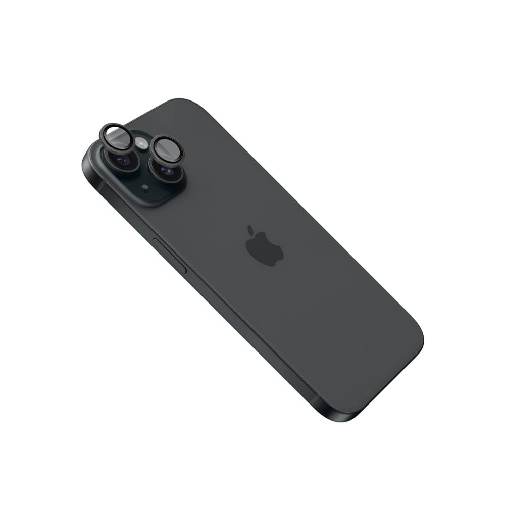 FIXED Camera Glass for Apple iPhone 15/15 Plus, space gray