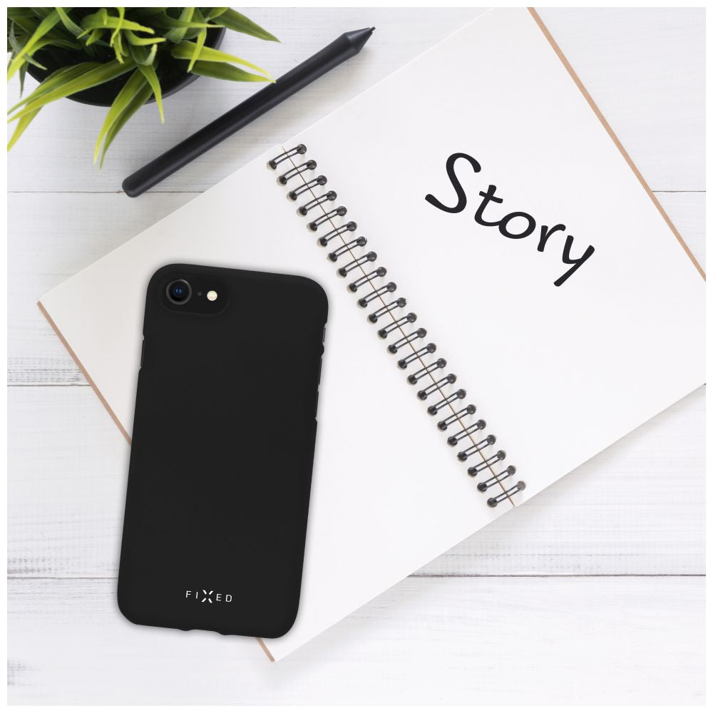 FIXED Story Back Cover for Xiaomi Redmi 10C, black