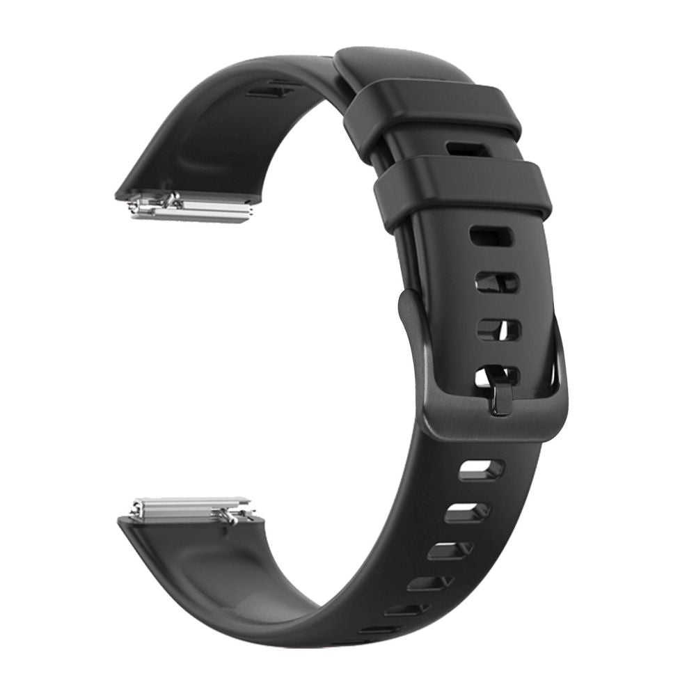 FIXED Silicone Strap for Huawei Band 7, black