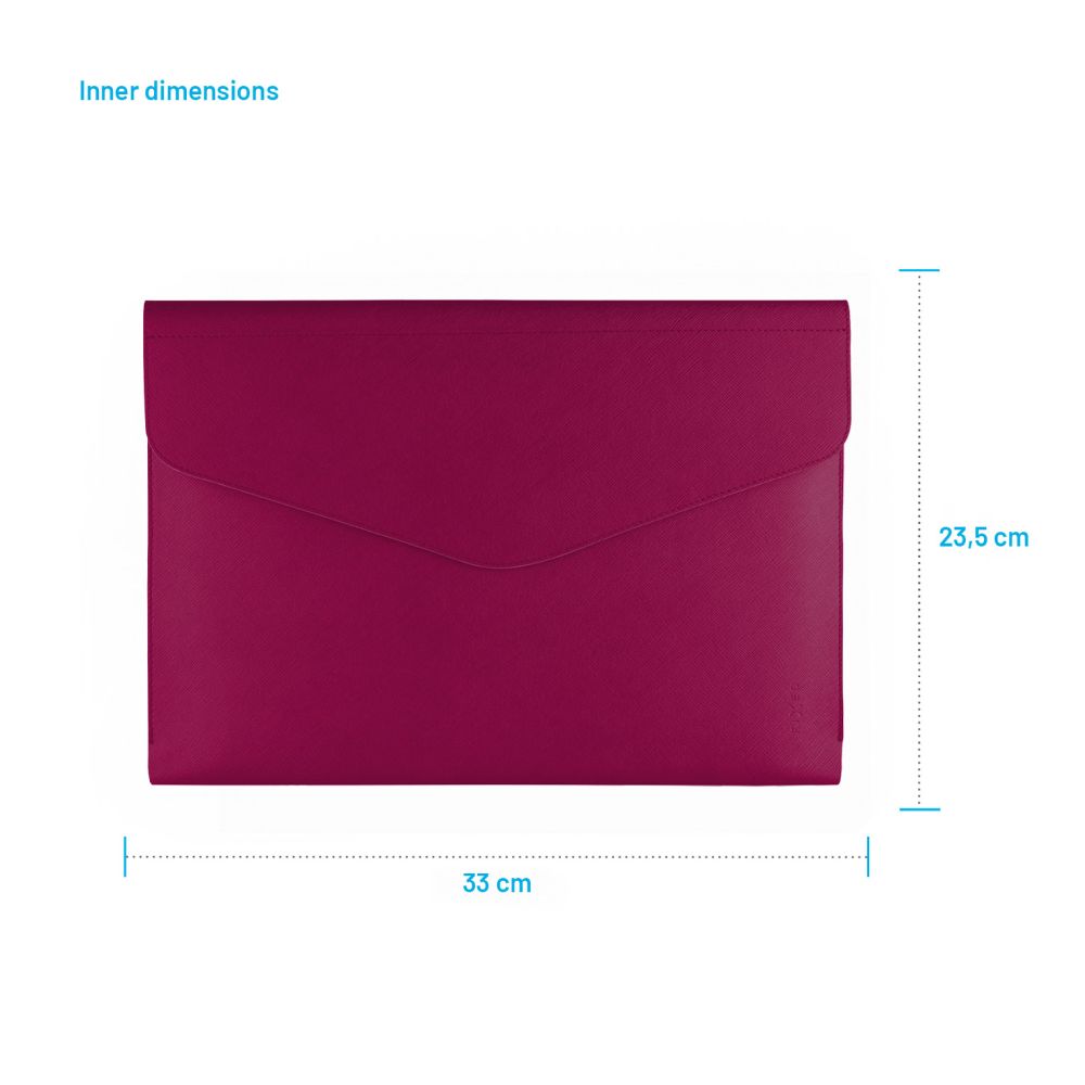 FIXED Siena for Laptops and Tablets up to 13", burgundy