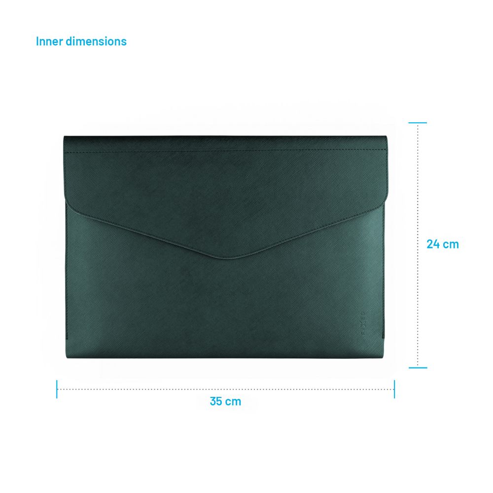 FIXED Siena for Laptops up to 15.3", dark green