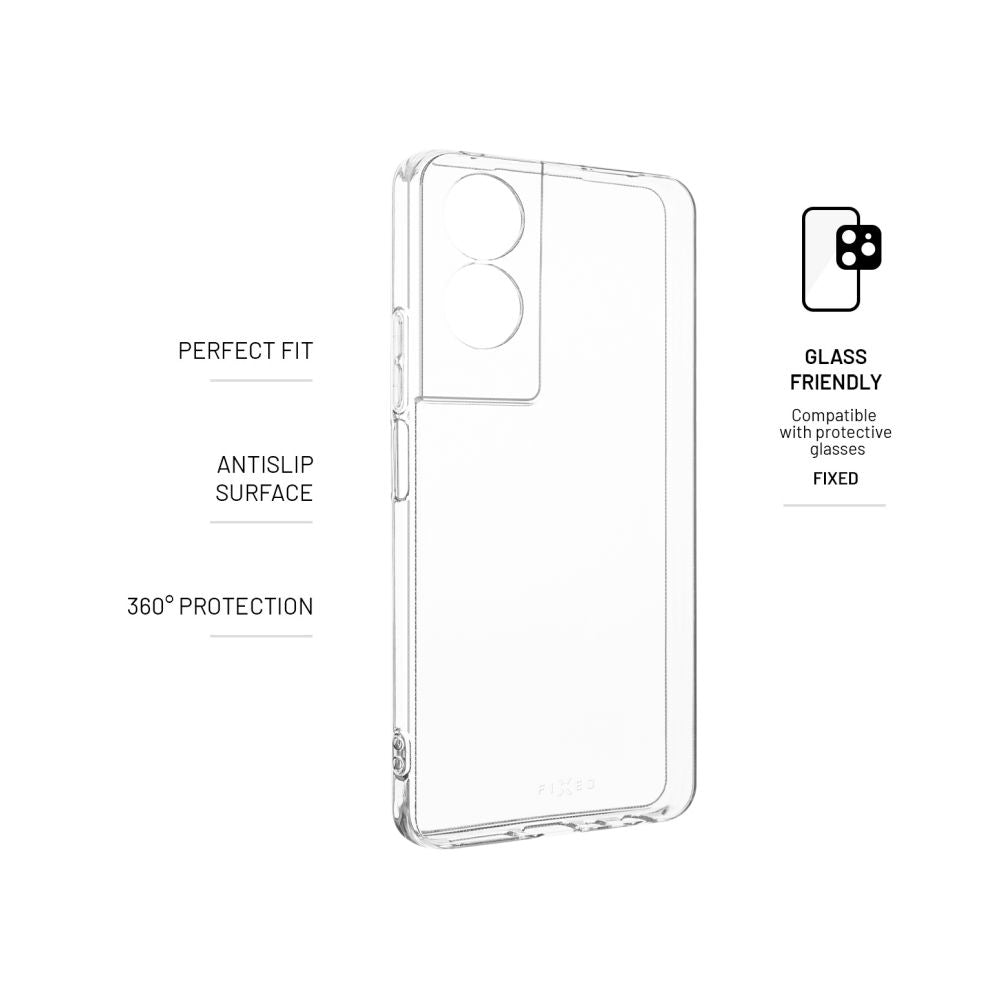 FIXED Story TPU Back Cover for TCL 505, clear