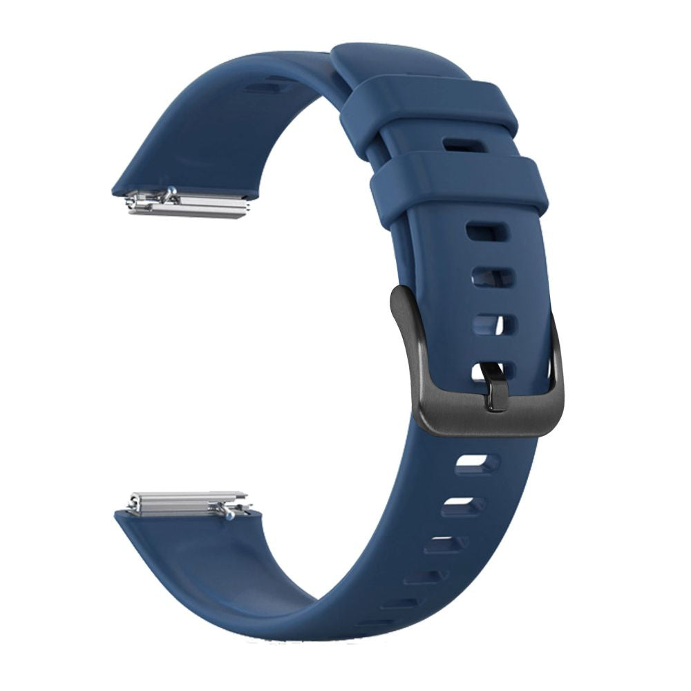 FIXED Silicone Strap for Huawei Band 7, blue