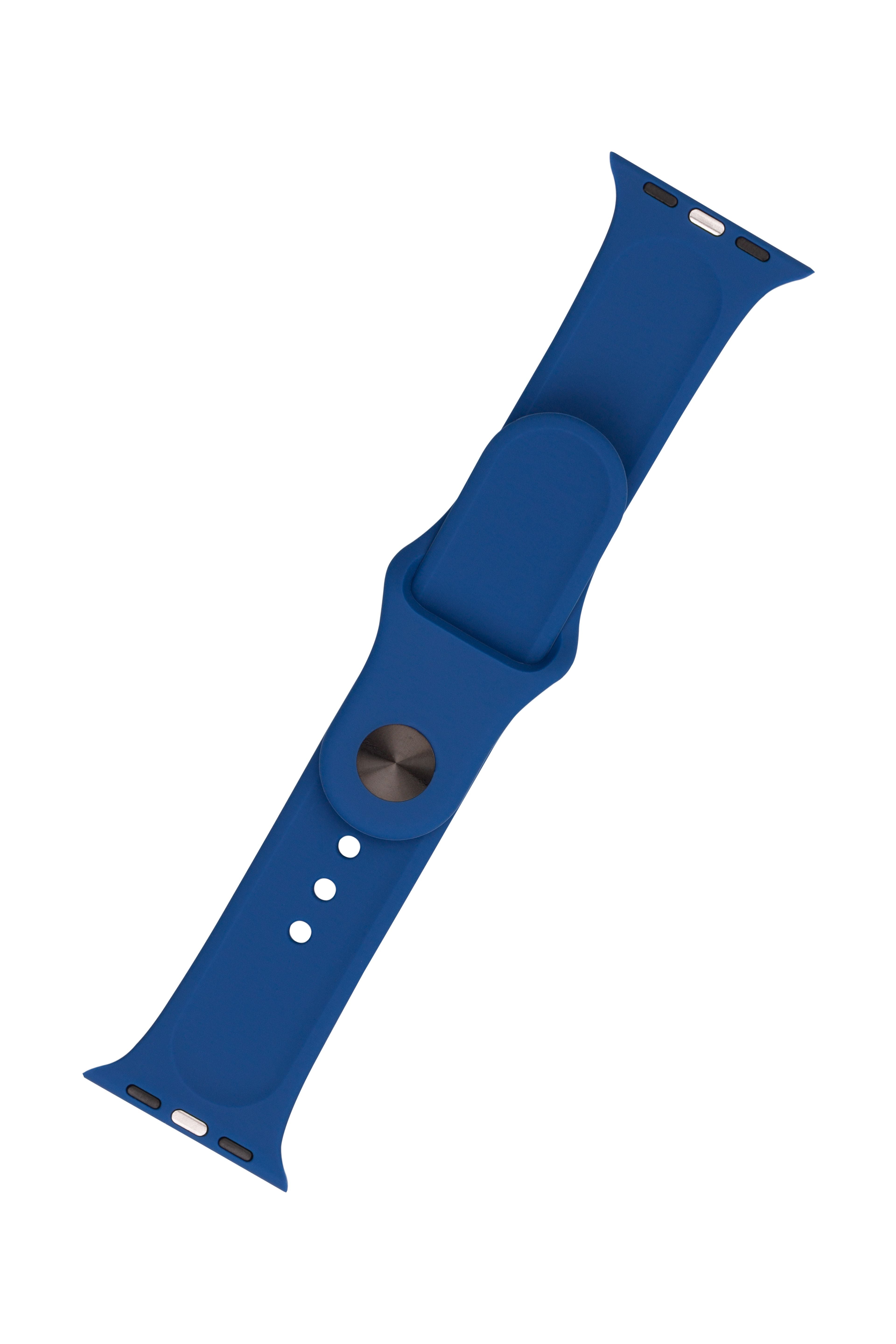 FIXED Silicone Strap Set for Apple Watch 42/44/45 mm, royal blue