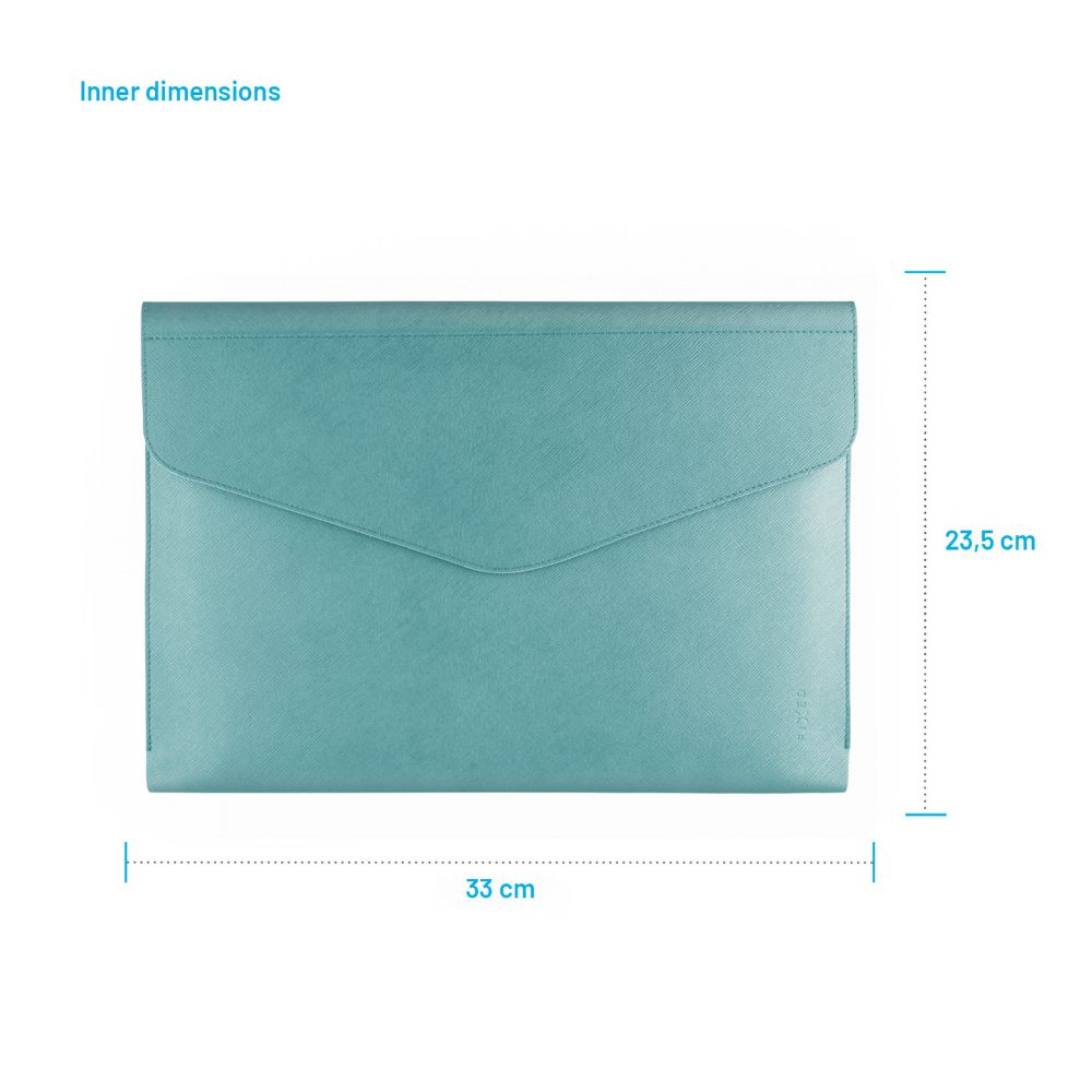 FIXED Siena for Laptops and Tablets up to 13", light turquoise